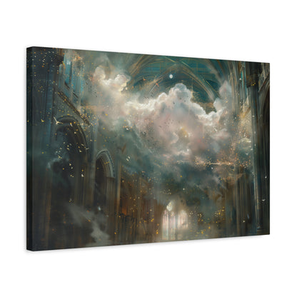 Sacred Hall Canvas Print