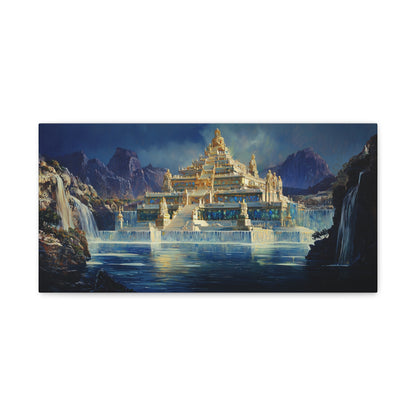 Valinor's Ascent Canvas Print