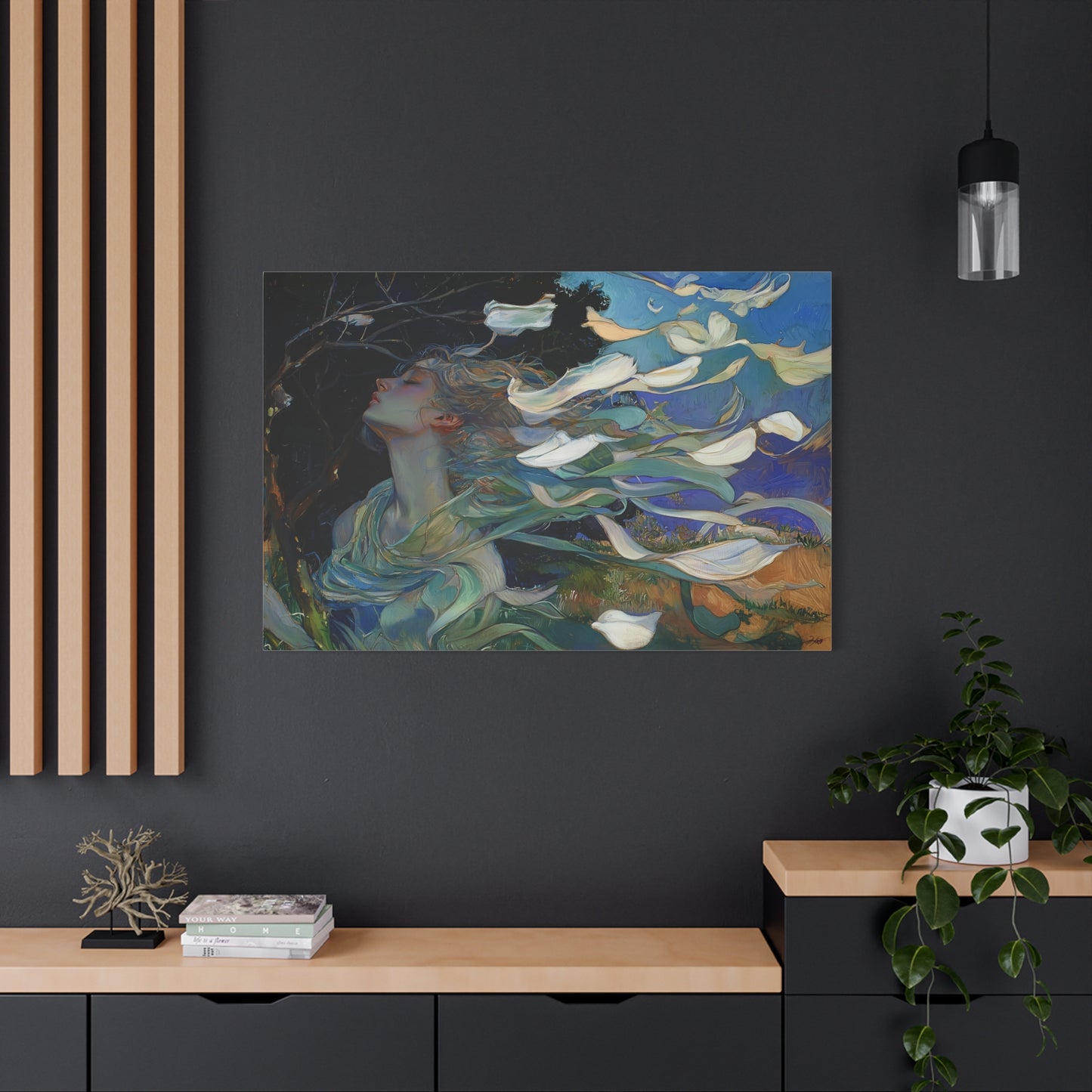 Silent Flight Canvas Print