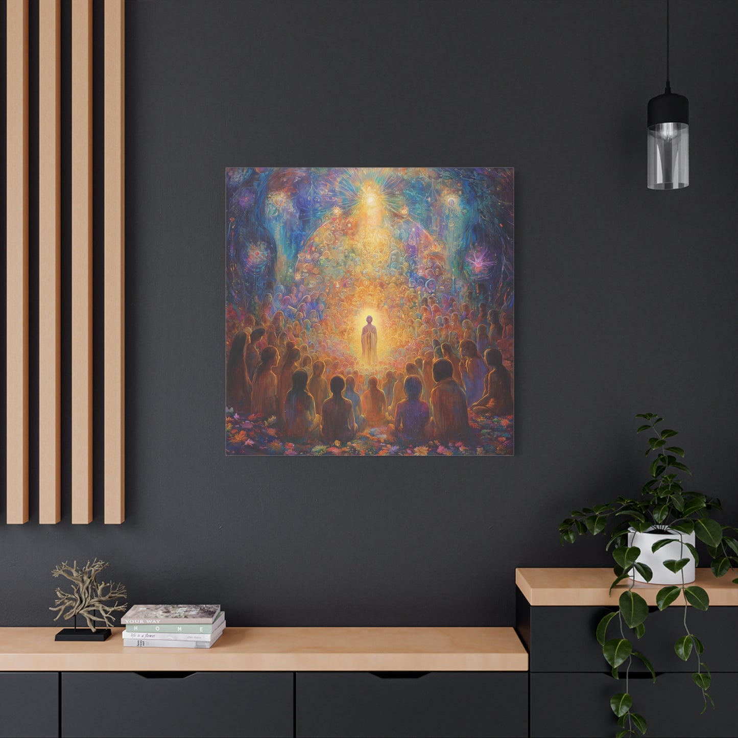 Eldritch Congregation Canvas Print