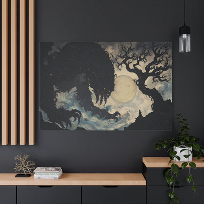 The Night's Lore Canvas Print