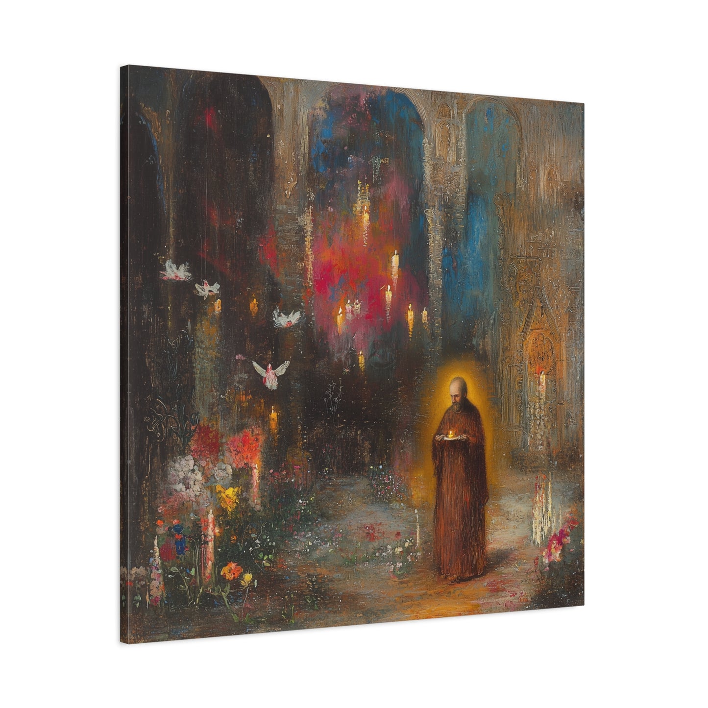 Candles of the Dreaming Canvas Print