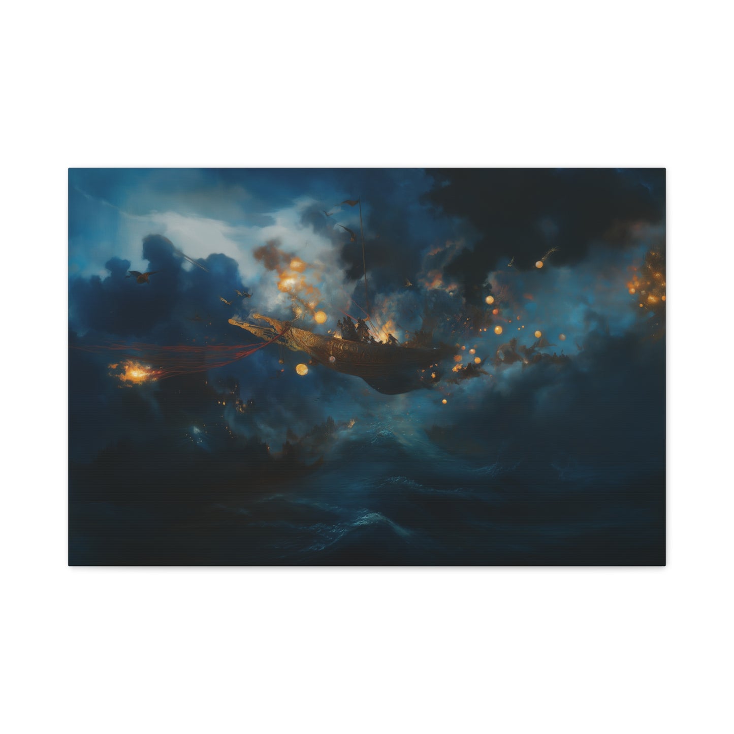 Eldritch Skies Canvas Print