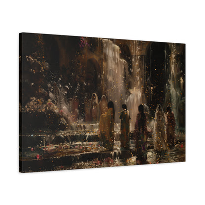 Fountain of Yore Canvas Print