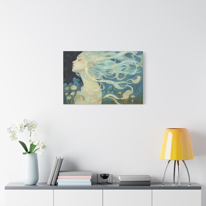 Whispering Night Canvas Print