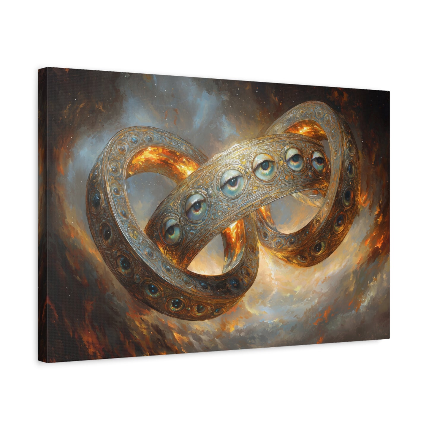 The Infinite Gaze Canvas Print