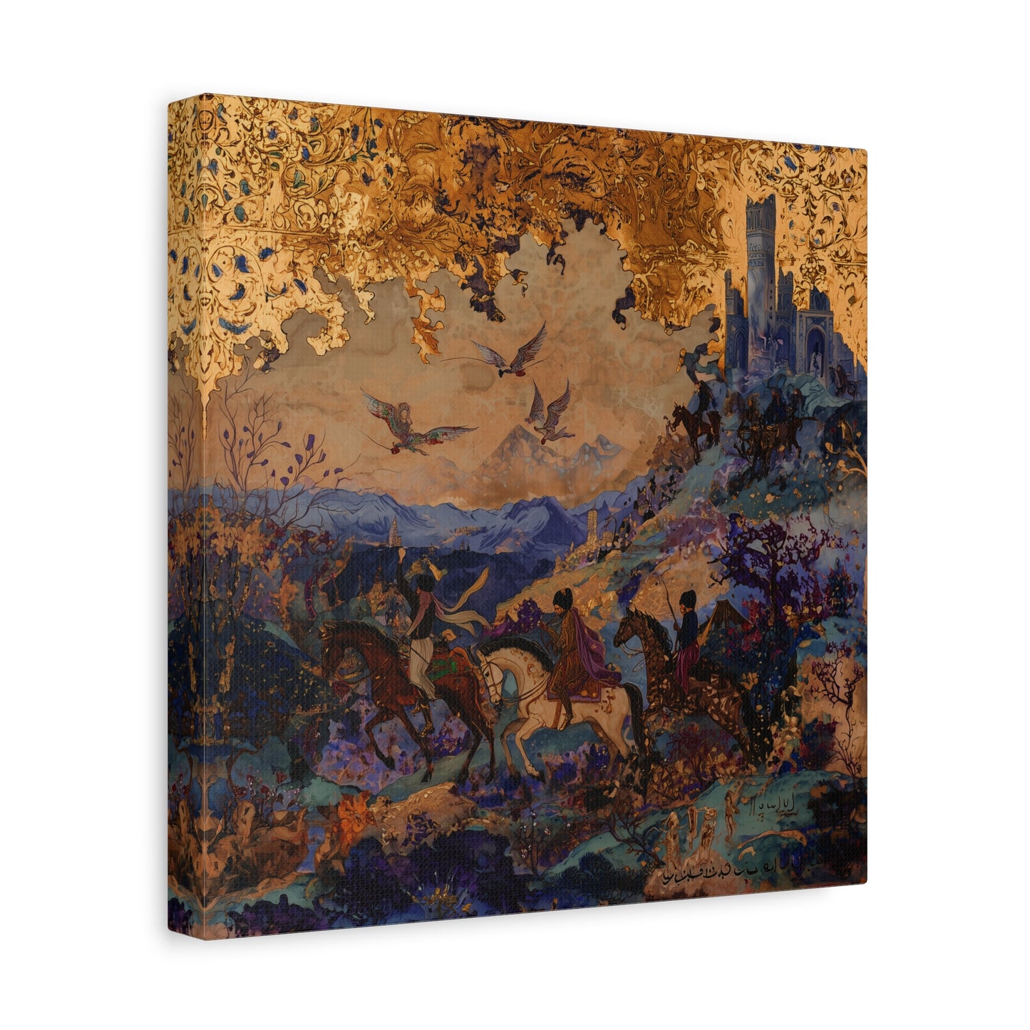 The Golden Realm Canvas Print