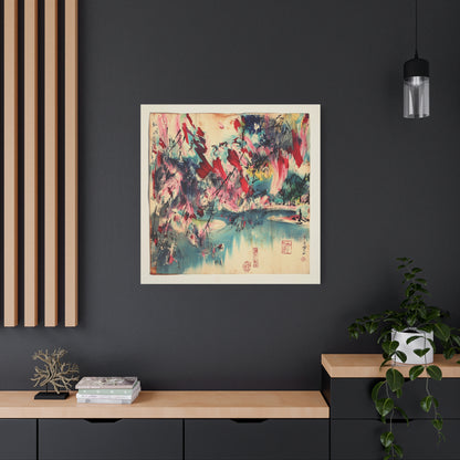 Blood and Water Canvas Print