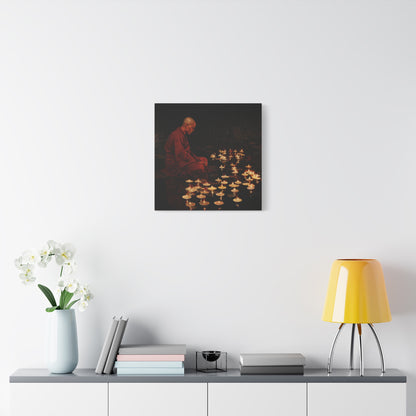 Shadows of the Ancients Canvas Print