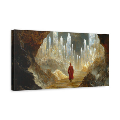 Crystal Steps Canvas Print