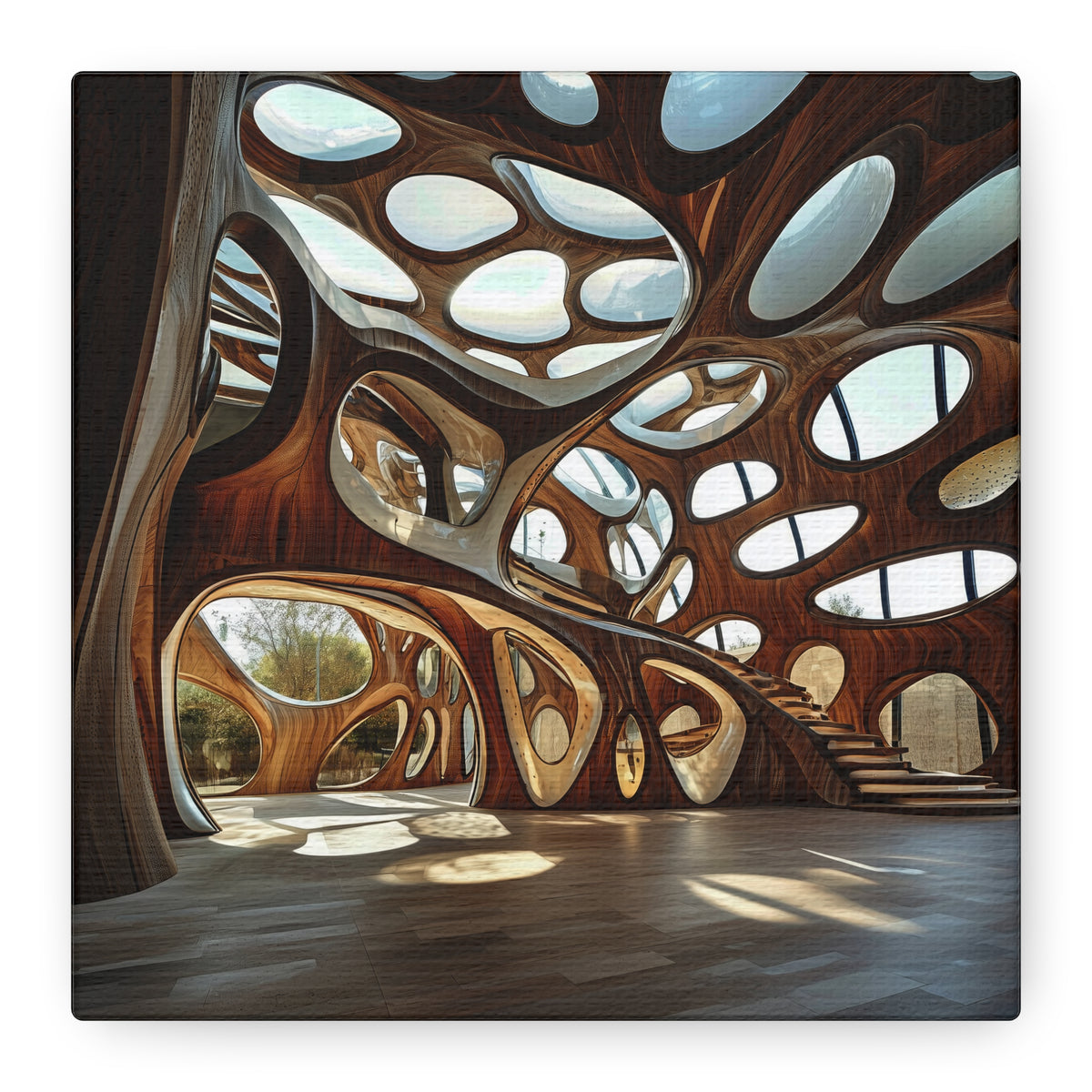 Whispering Labyrinth Canvas Print