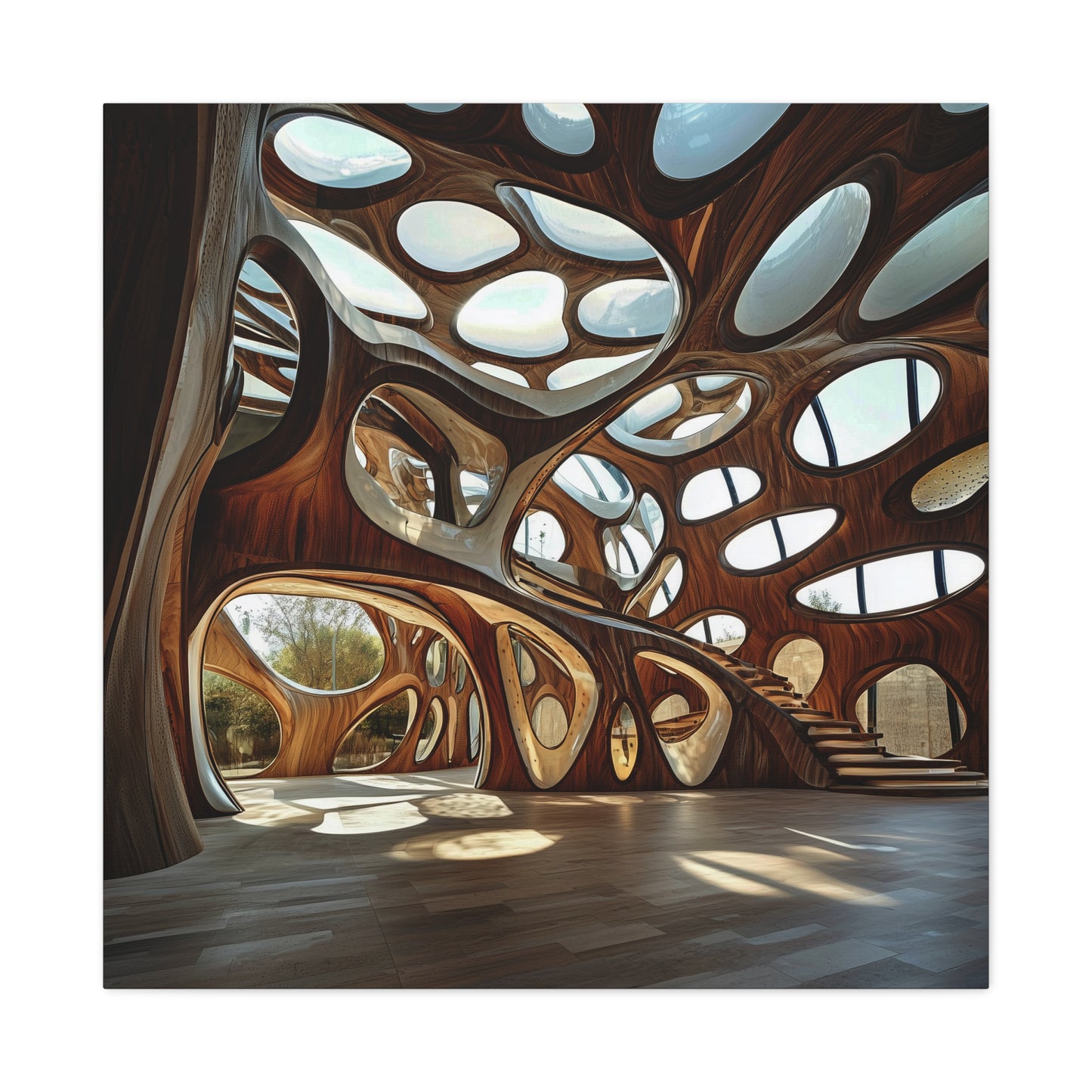 Whispering Labyrinth Canvas Print