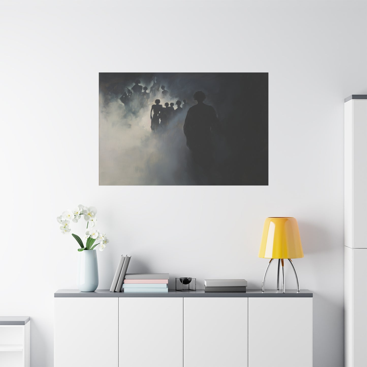 Echoes of Shadows Canvas Print