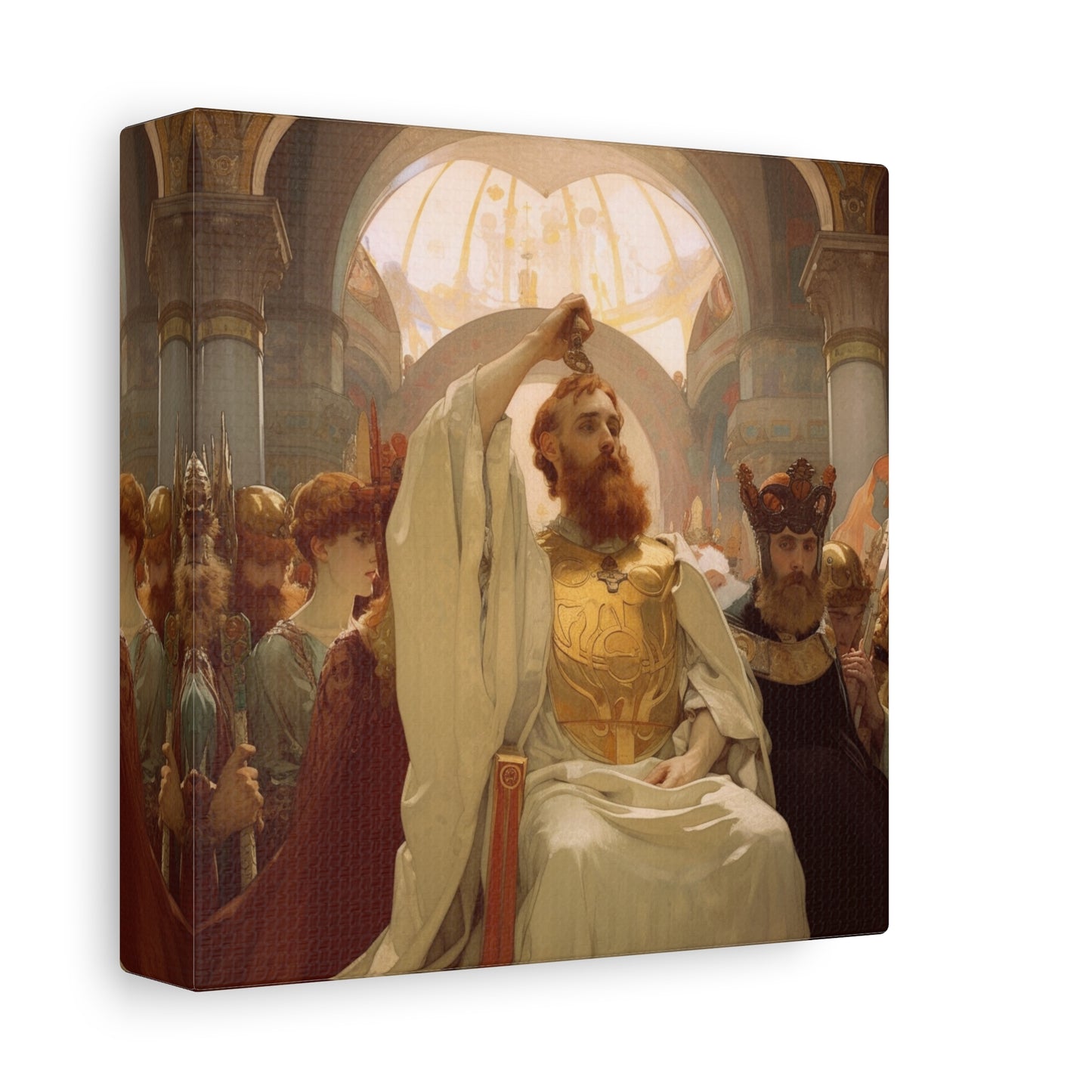 The Eternal Coronation Canvas Print