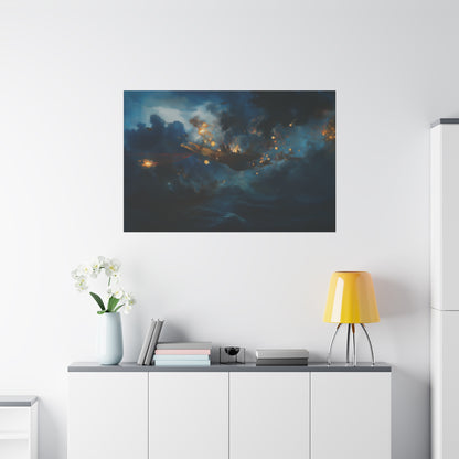 Eldritch Skies Canvas Print