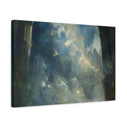 Aetherial Citadel Canvas Print