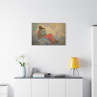 A Thought Ascends Canvas Print