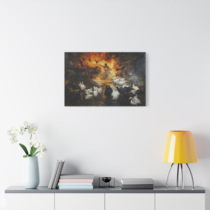 Eldritch Flock Canvas Print