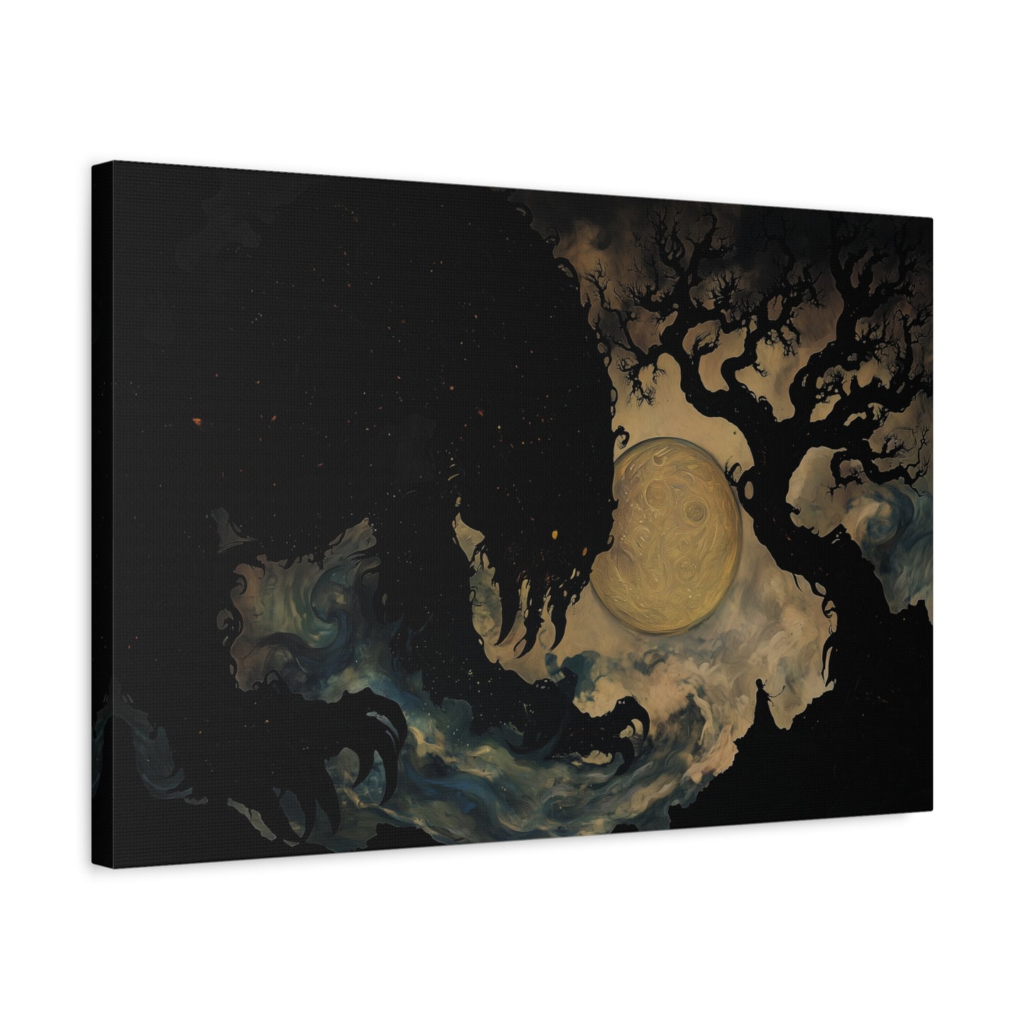 Silent Moon Canvas Print