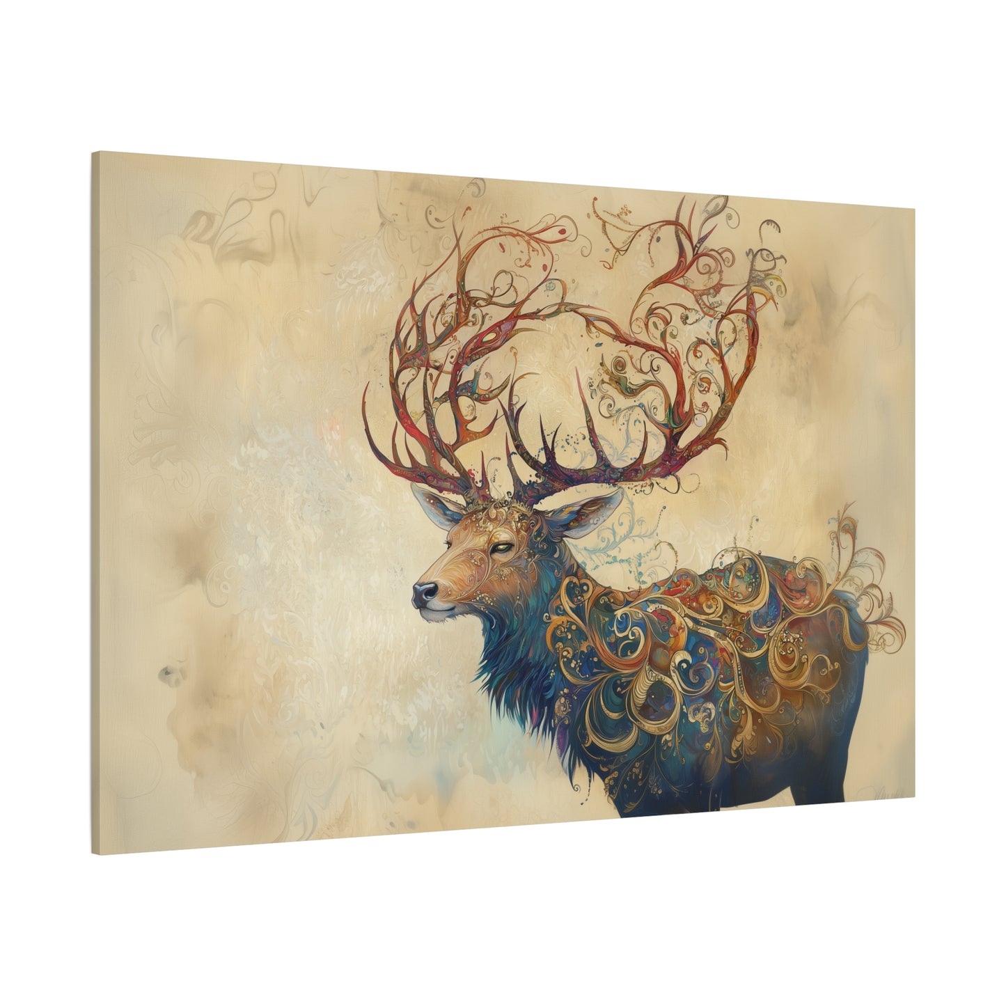 Elk of Eldar Canvas Print