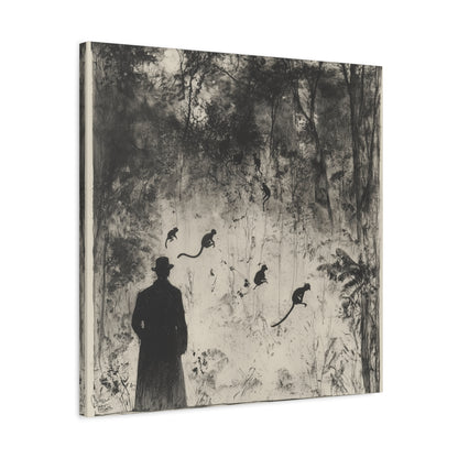 Forest's Silent Dance Canvas Print