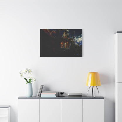 The Gilded Lament Canvas Print