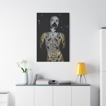 The Lurking Glyphs Canvas Print