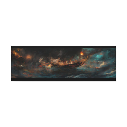 Balance of Flames Canvas Print