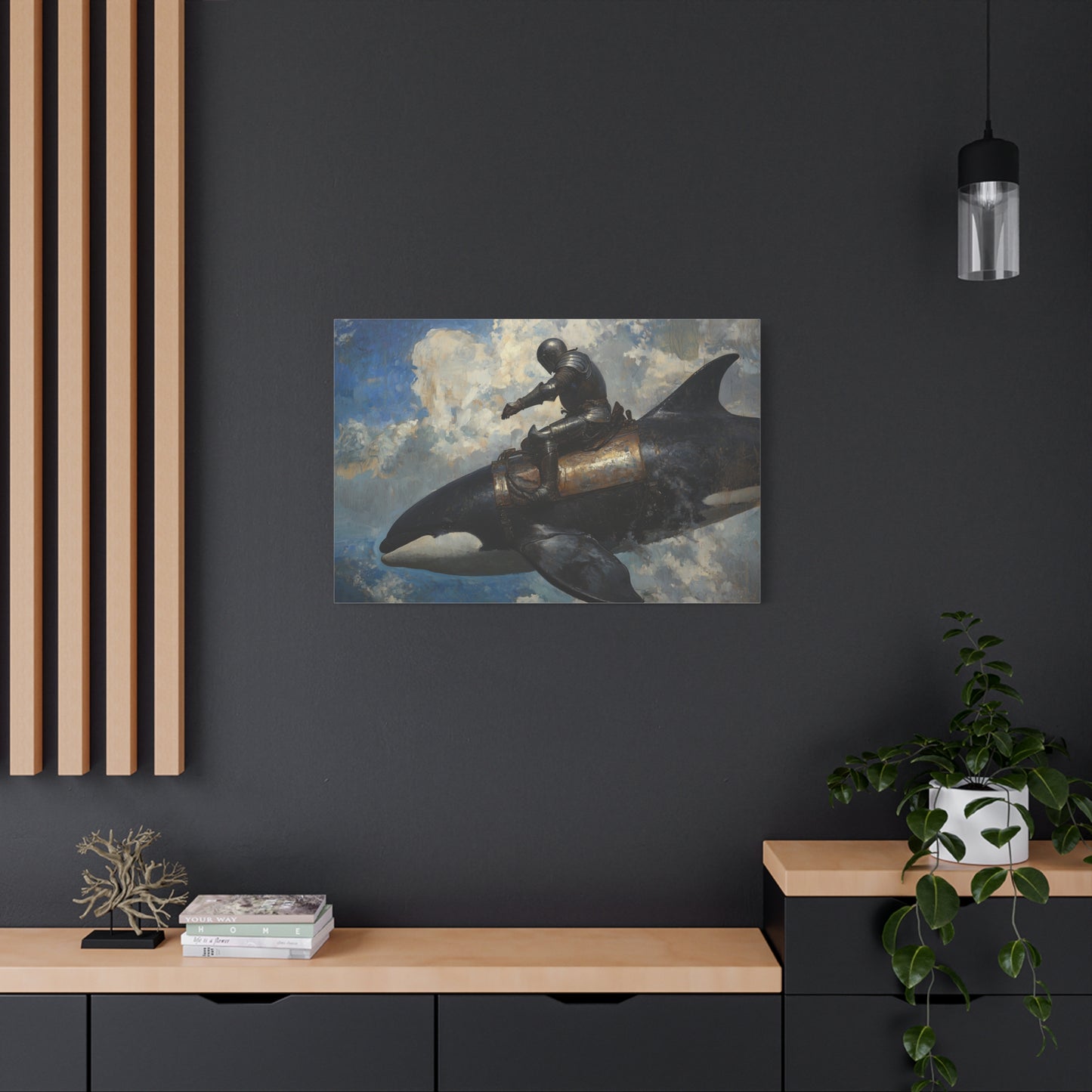 Whale-Rider’s Quest Canvas Print