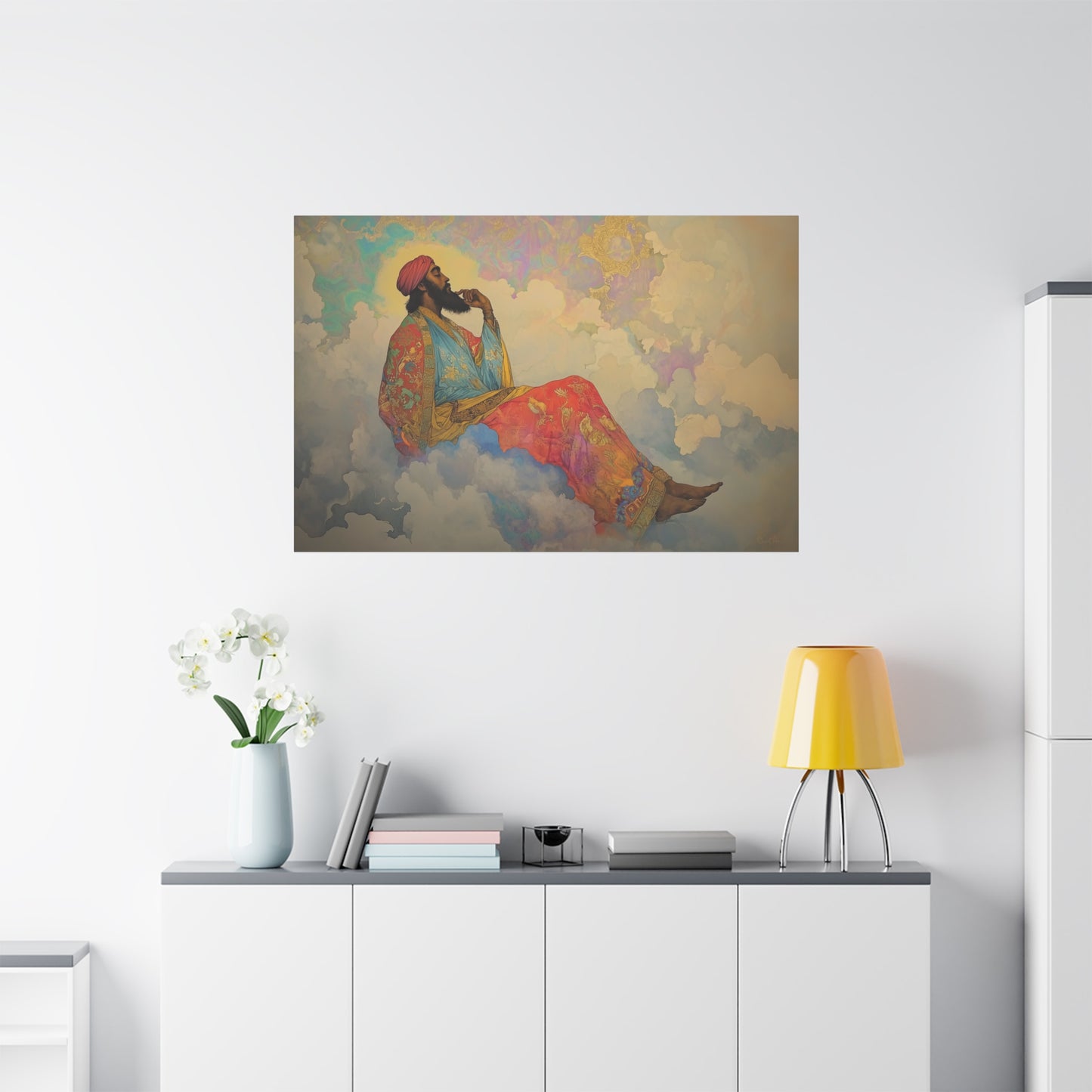 A Thought Ascends Canvas Print