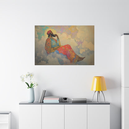 A Thought Ascends Canvas Print