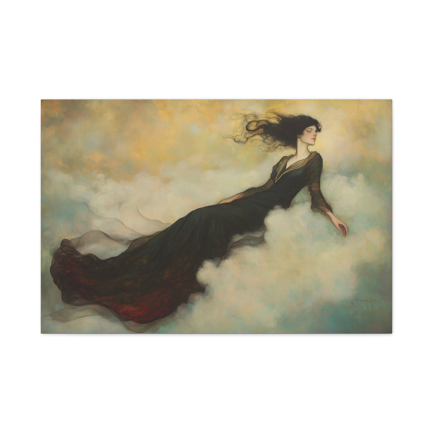 Dreams on Velvet Canvas Print