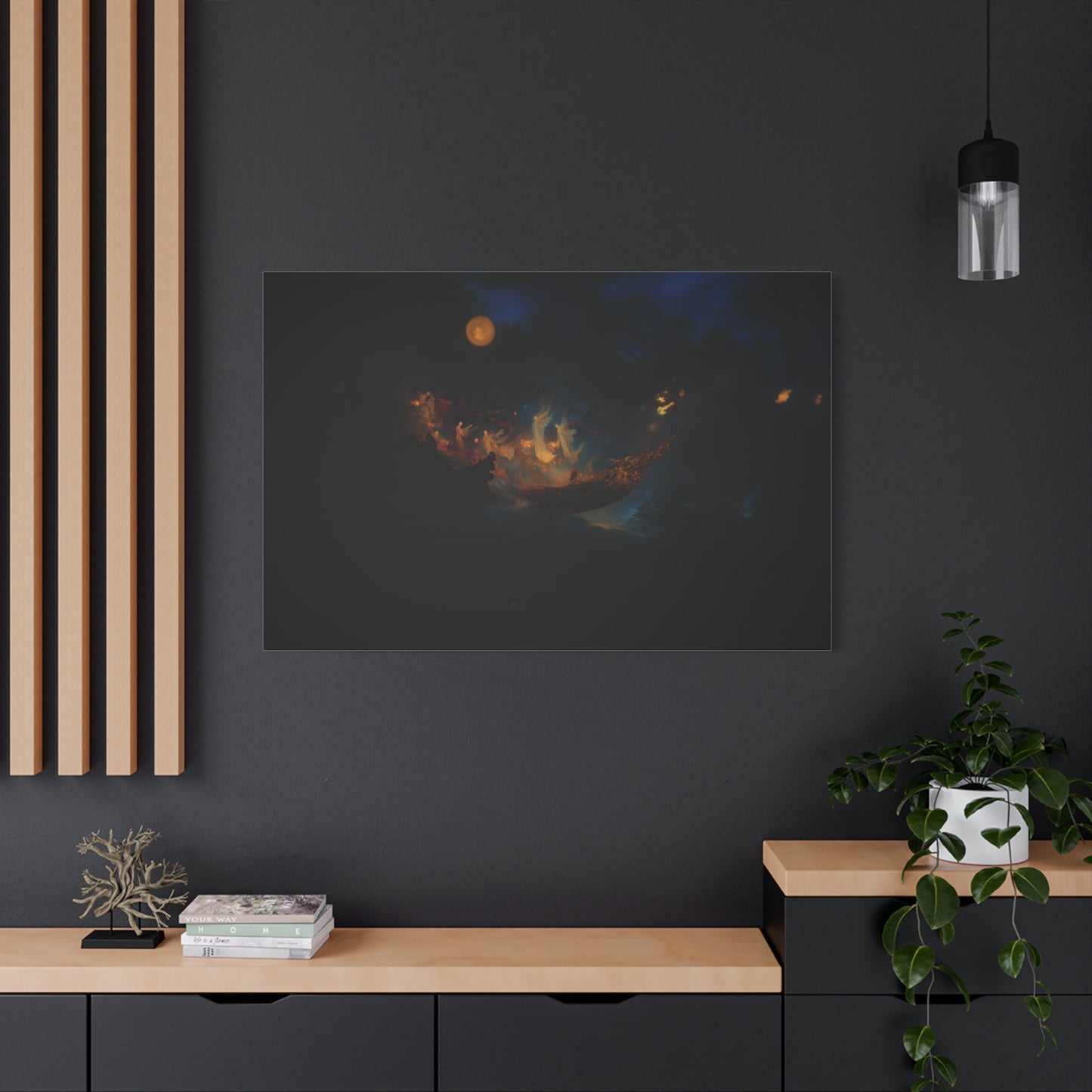 Night's Emissaries Canvas Print