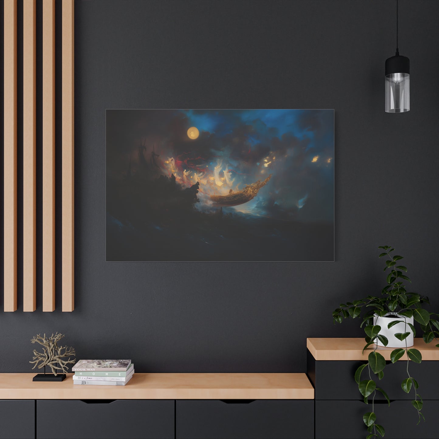 Eldritch Voyage Canvas Print