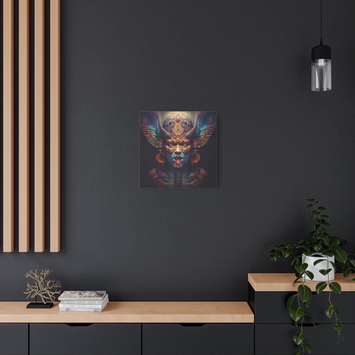 The Unseen Face Canvas Print