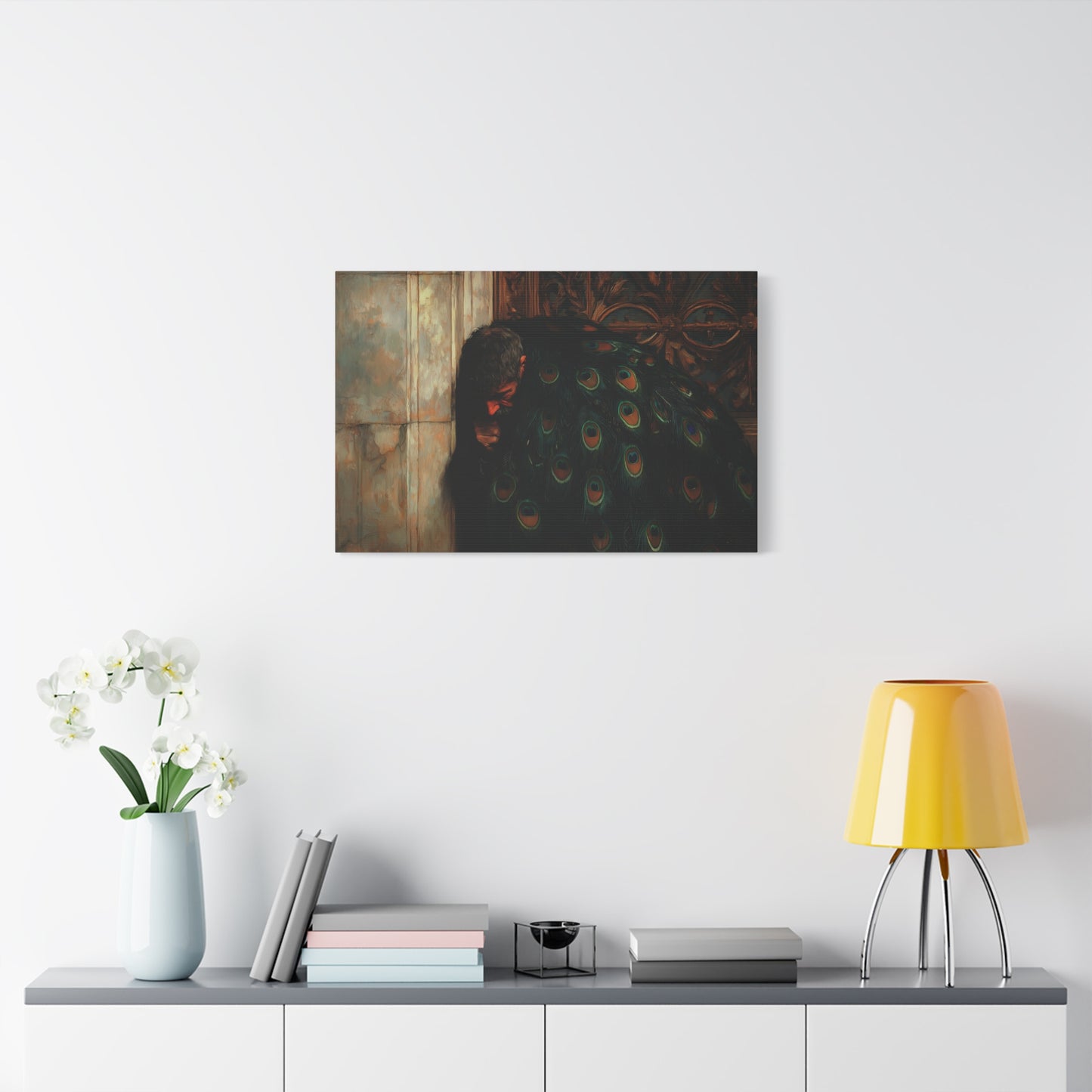 Feathered Solace Canvas Print