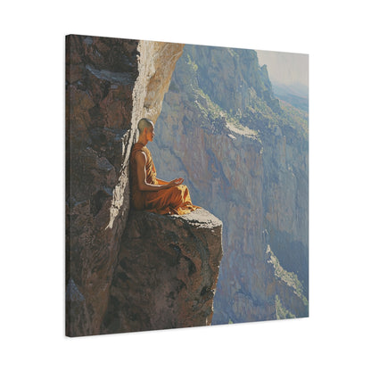 Balance of the Cliff Canvas Print