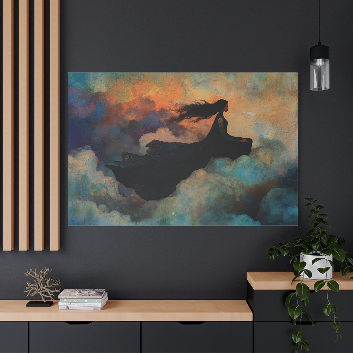 Sky and Silence Canvas Print