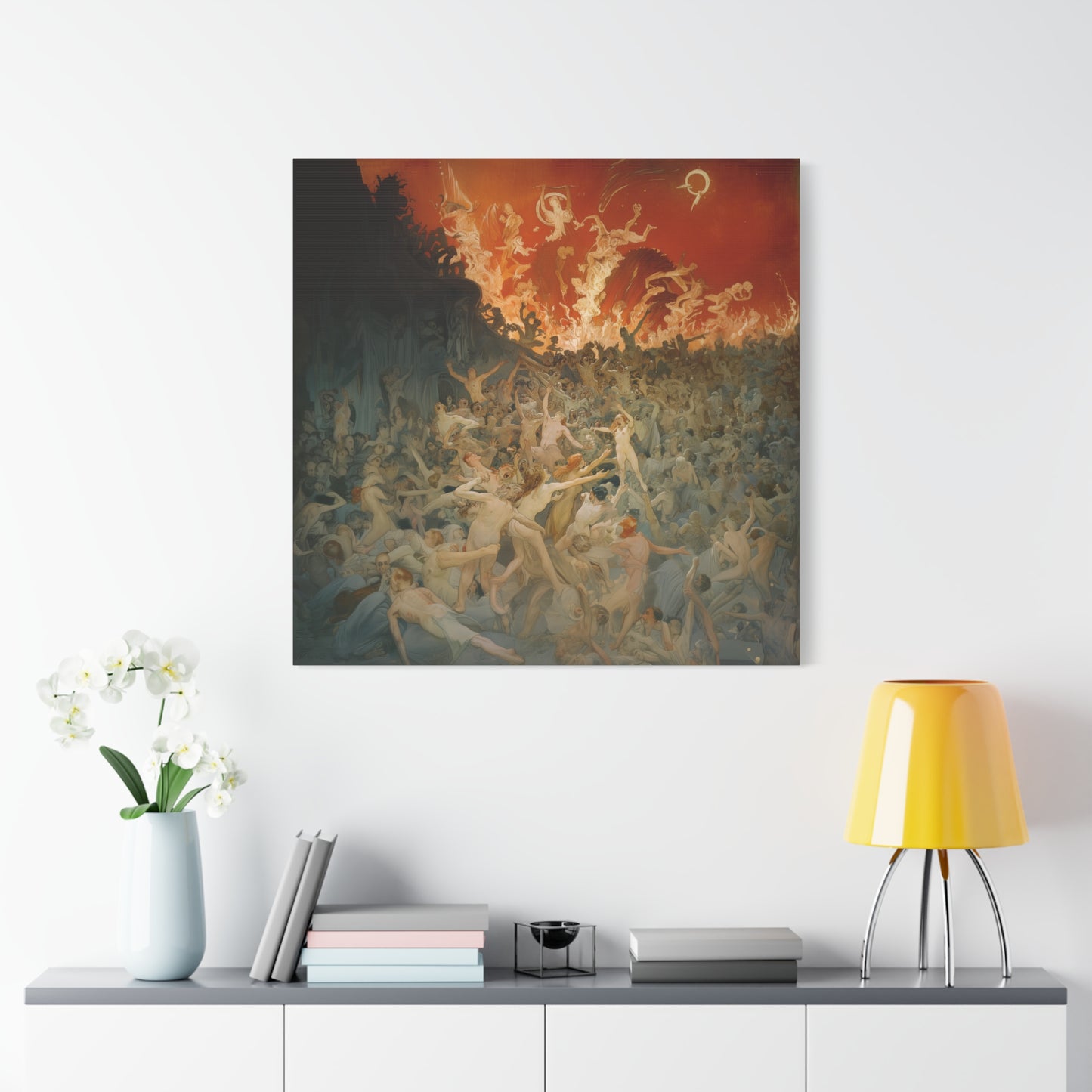 Wrath's Embrace Canvas Print