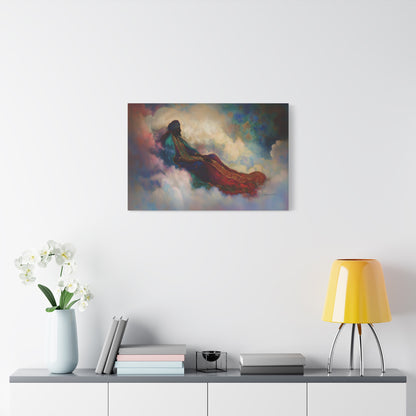 The Serene Wanderer Canvas Print