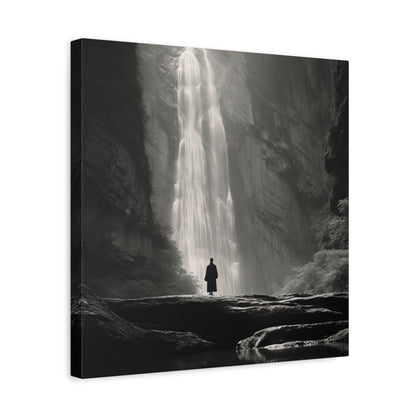 The Silent Fall Canvas Print