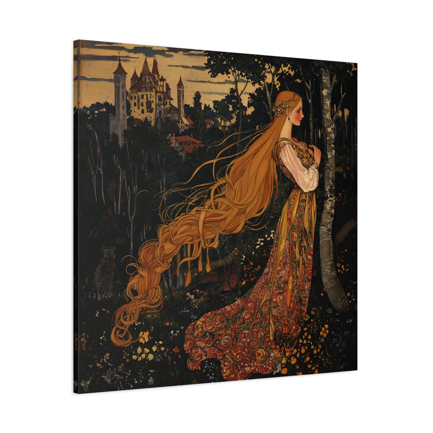 Maid of Eldalondë Canvas Print