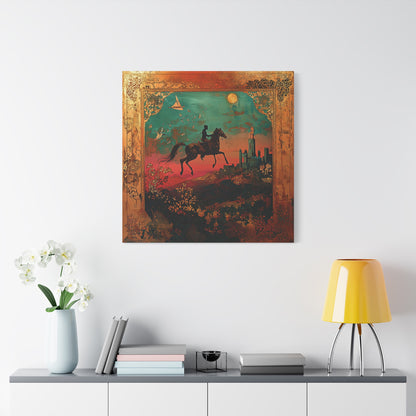 Twilight's Herald Canvas Print