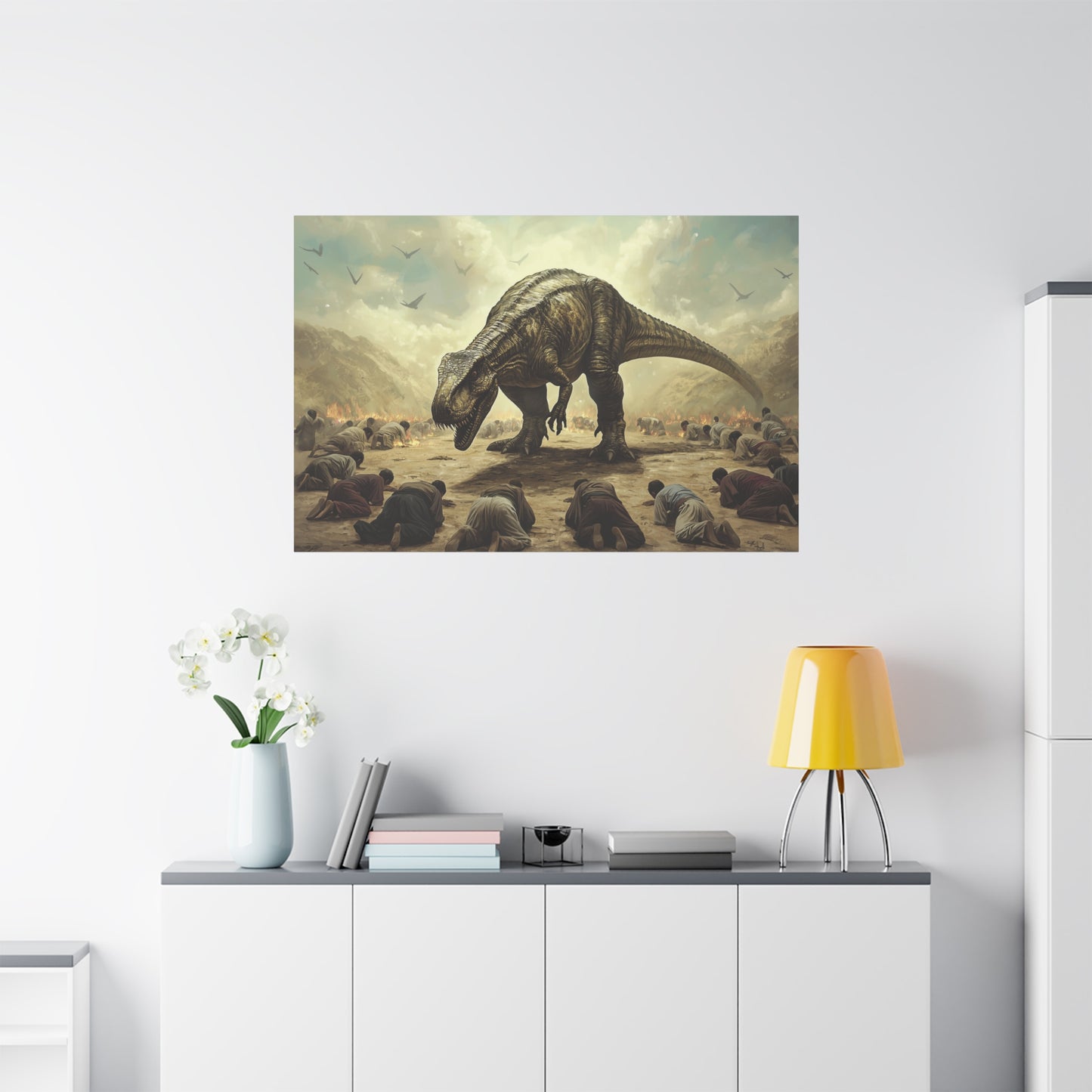 Awe in Dust Canvas Print