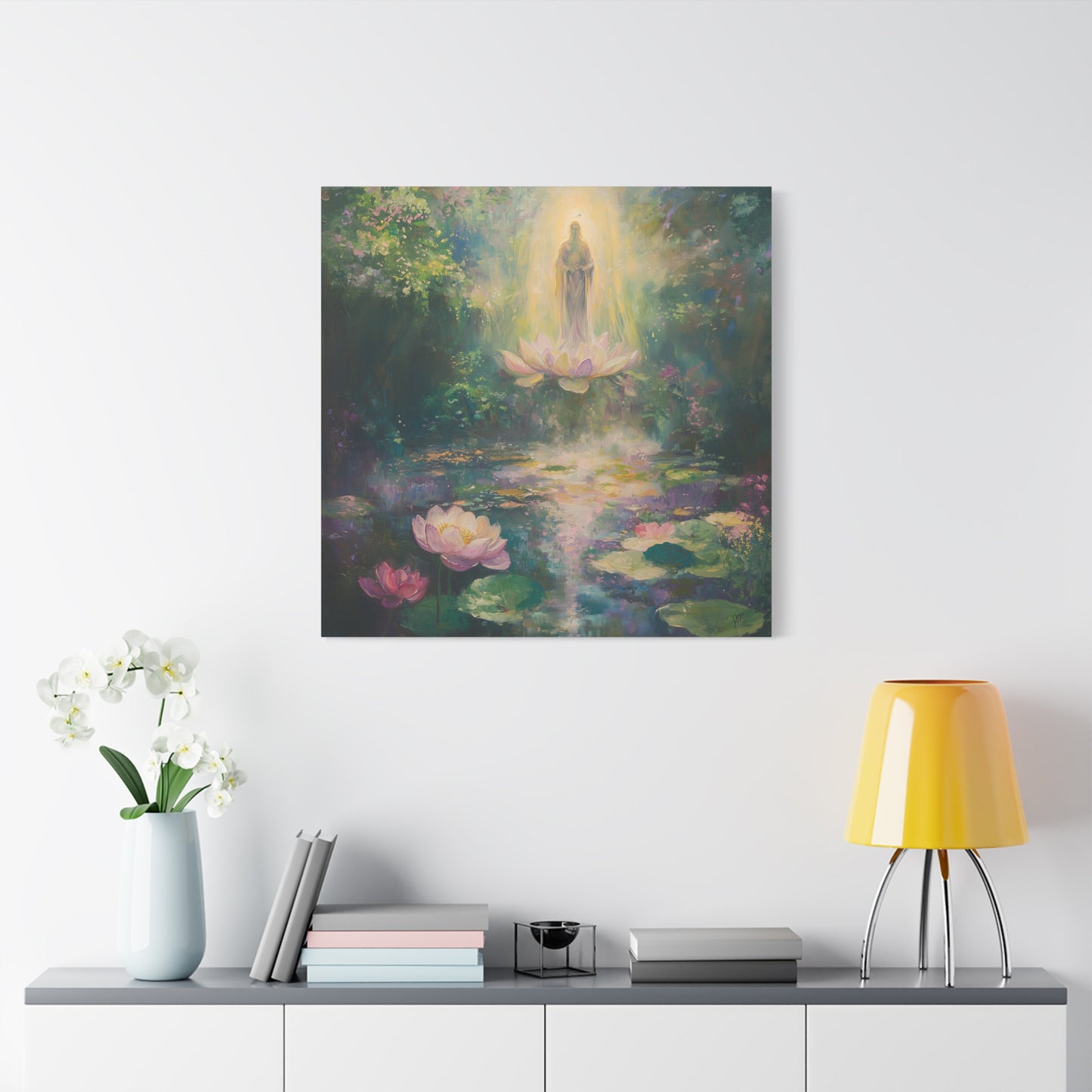 Silent Illumination Canvas Print