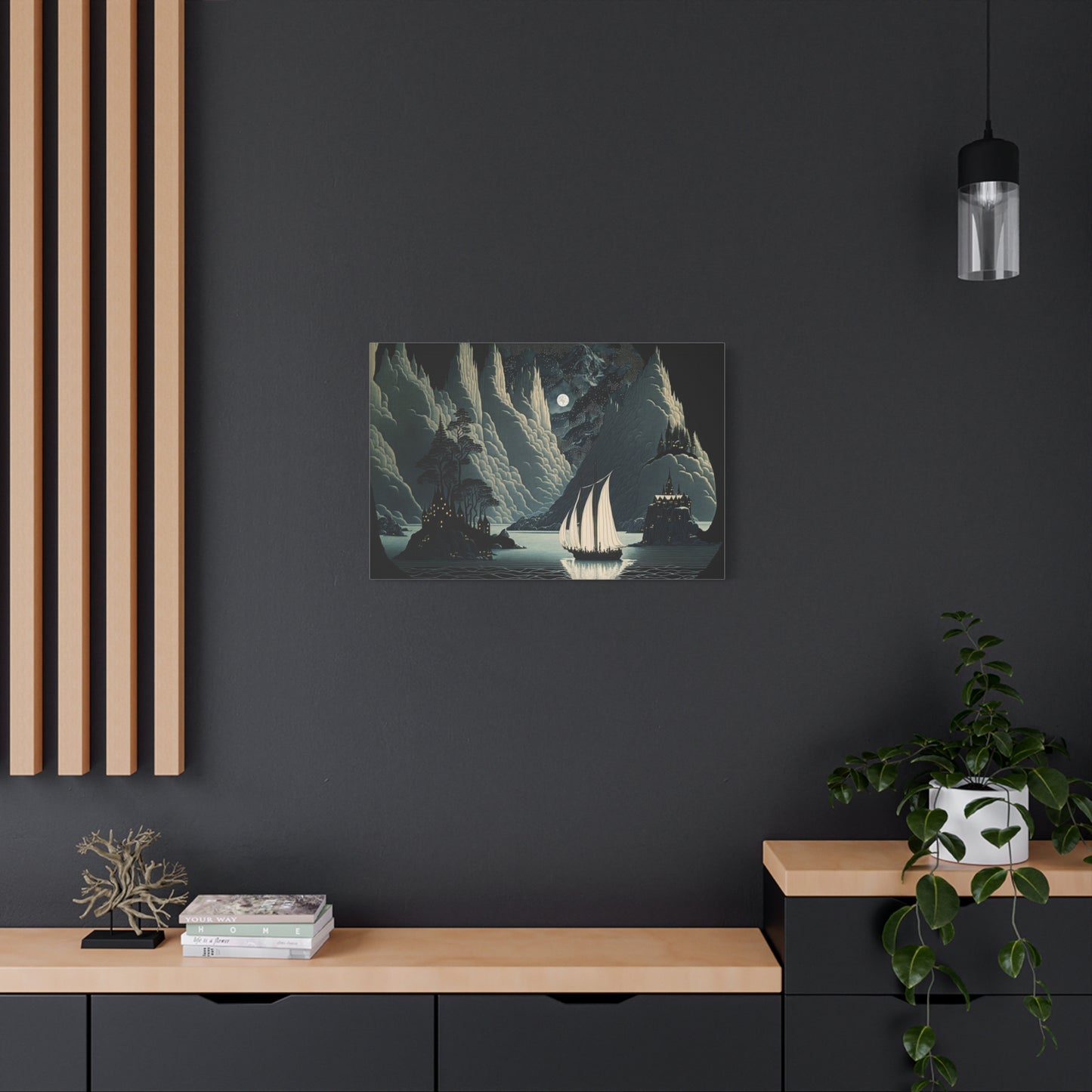 Silent Passage Canvas Print