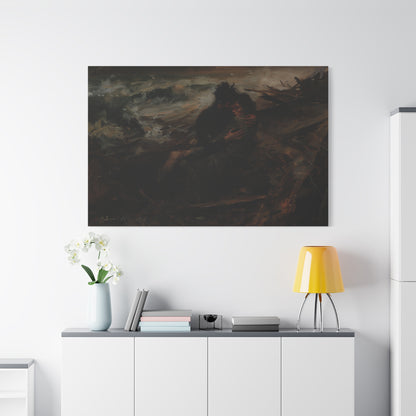 Twilight Embrace Canvas Print