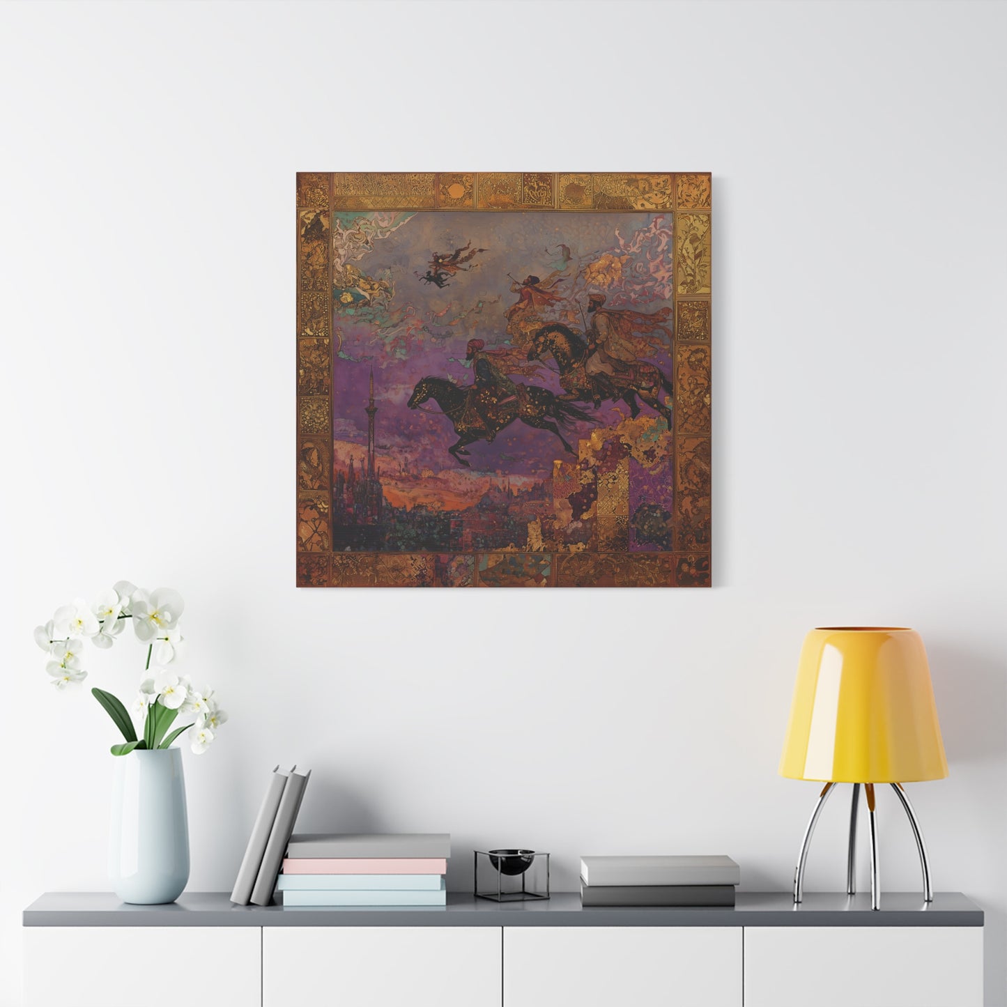 Where Falcons Soar Canvas Print