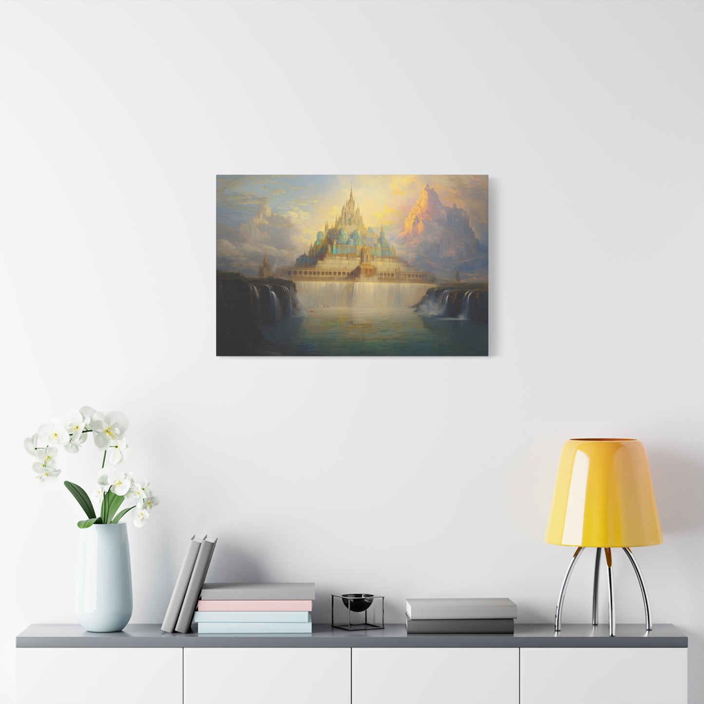 Valinor's Ascent Canvas Print