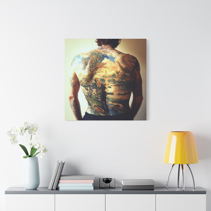 Inked Reverie Canvas Print